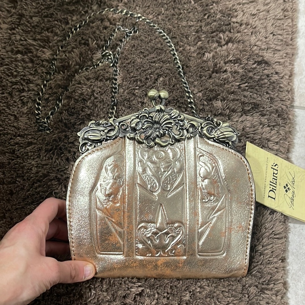 Patricia nash leather crossbody bag